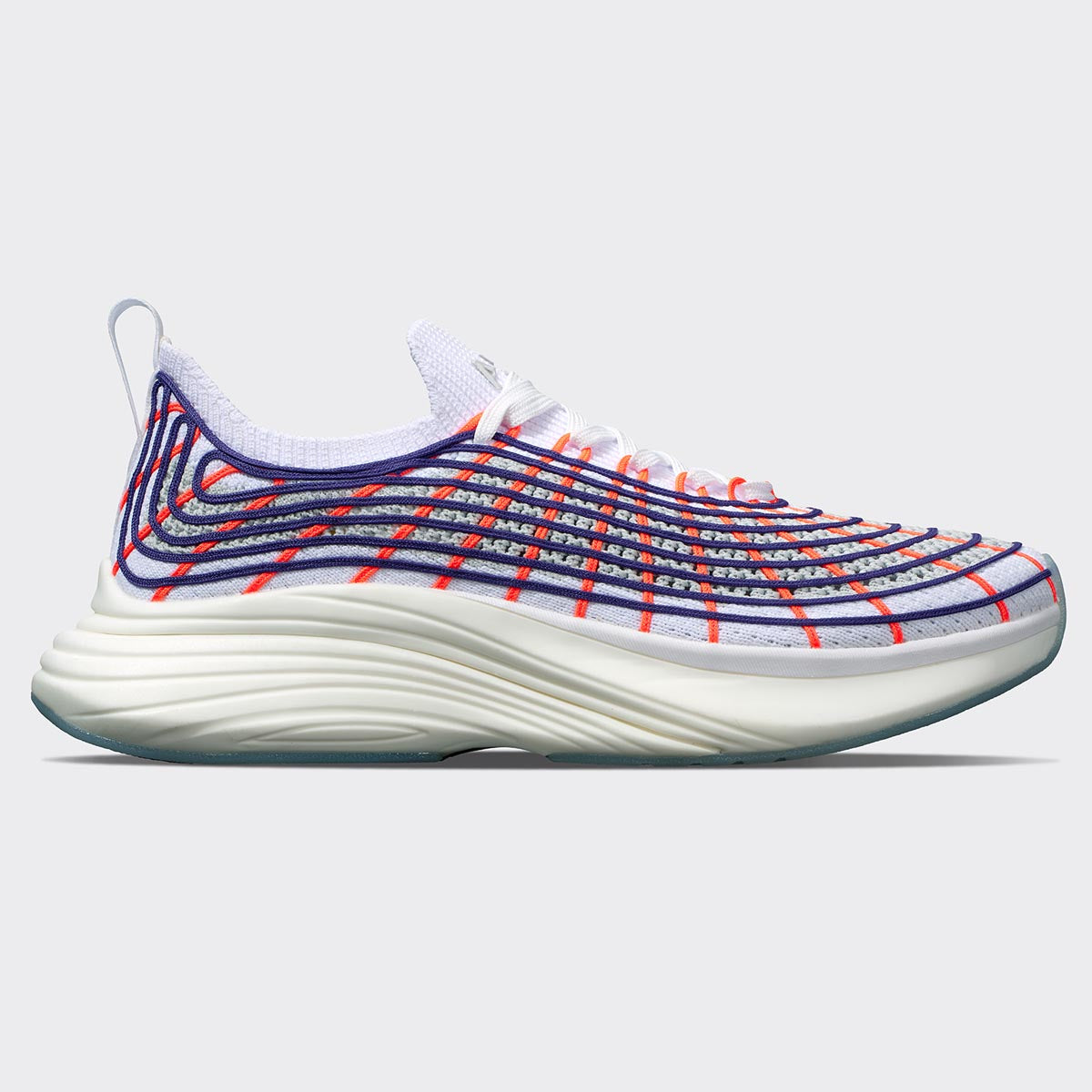 Women's TechLoom Zipline White / Blue Haze / Impulse Red view 1