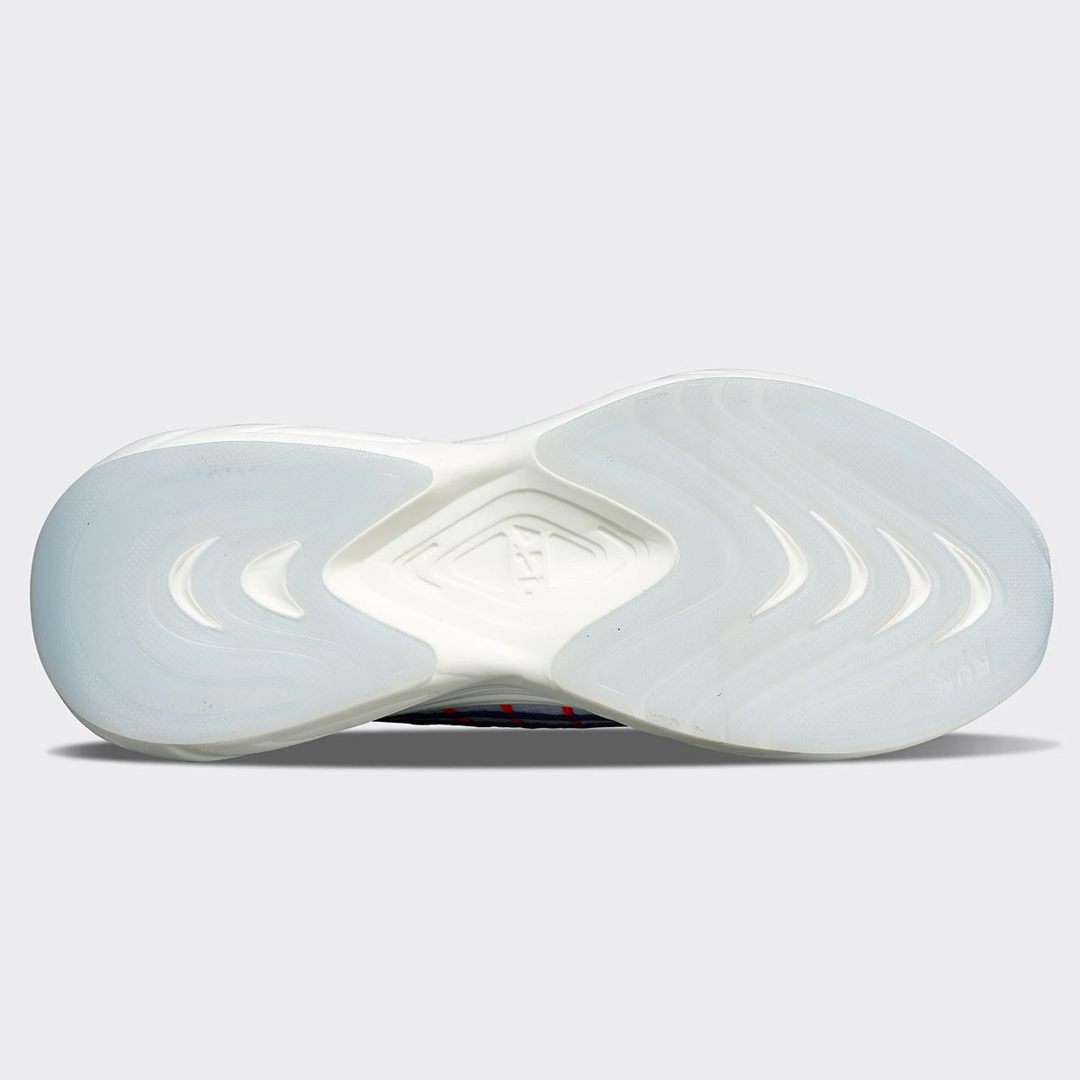 Men's TechLoom Zipline White / Blue Haze / Impulse Red view 6