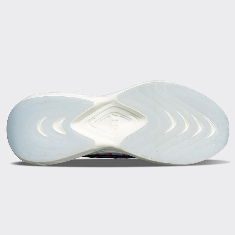 Women's TechLoom Zipline White / Blue Haze / Impulse Red view 6