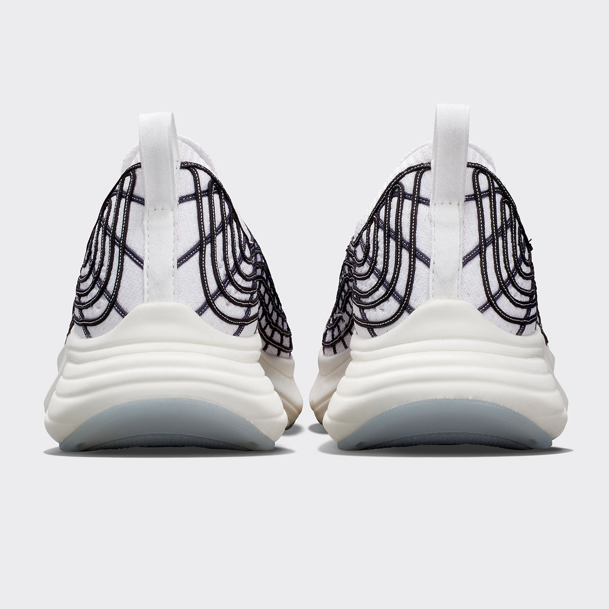 Men's TechLoom Zipline White / Navy / Black view 3