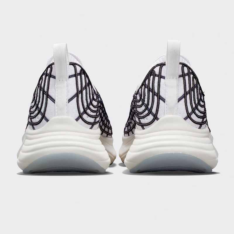 Men's TechLoom Zipline White / Navy / Black view 3