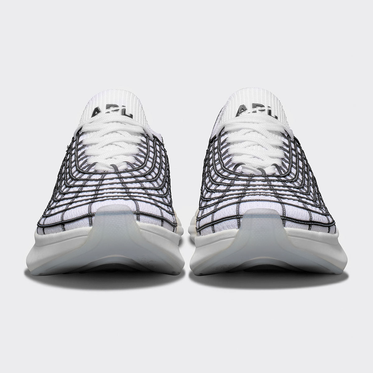 Men's TechLoom Zipline White / Navy / Black view 4