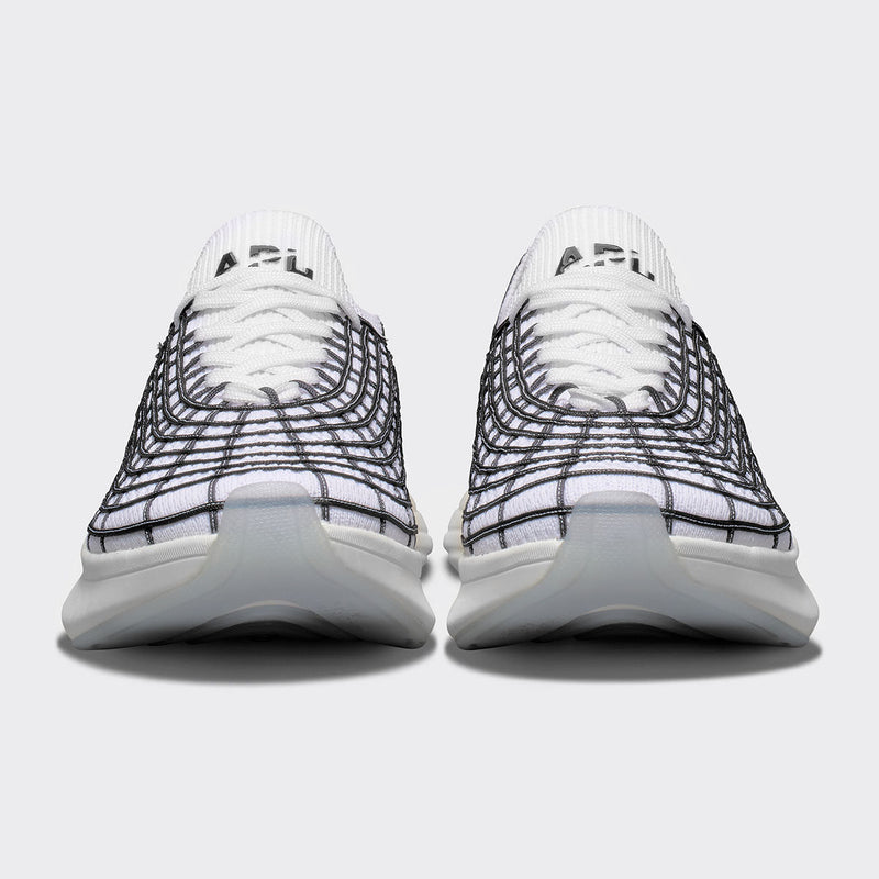 Men's TechLoom Zipline White / Navy / Black view 4