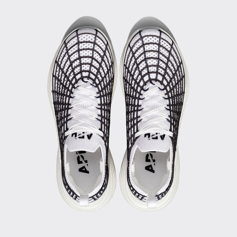 Men's TechLoom Zipline White / Navy / Black view 5