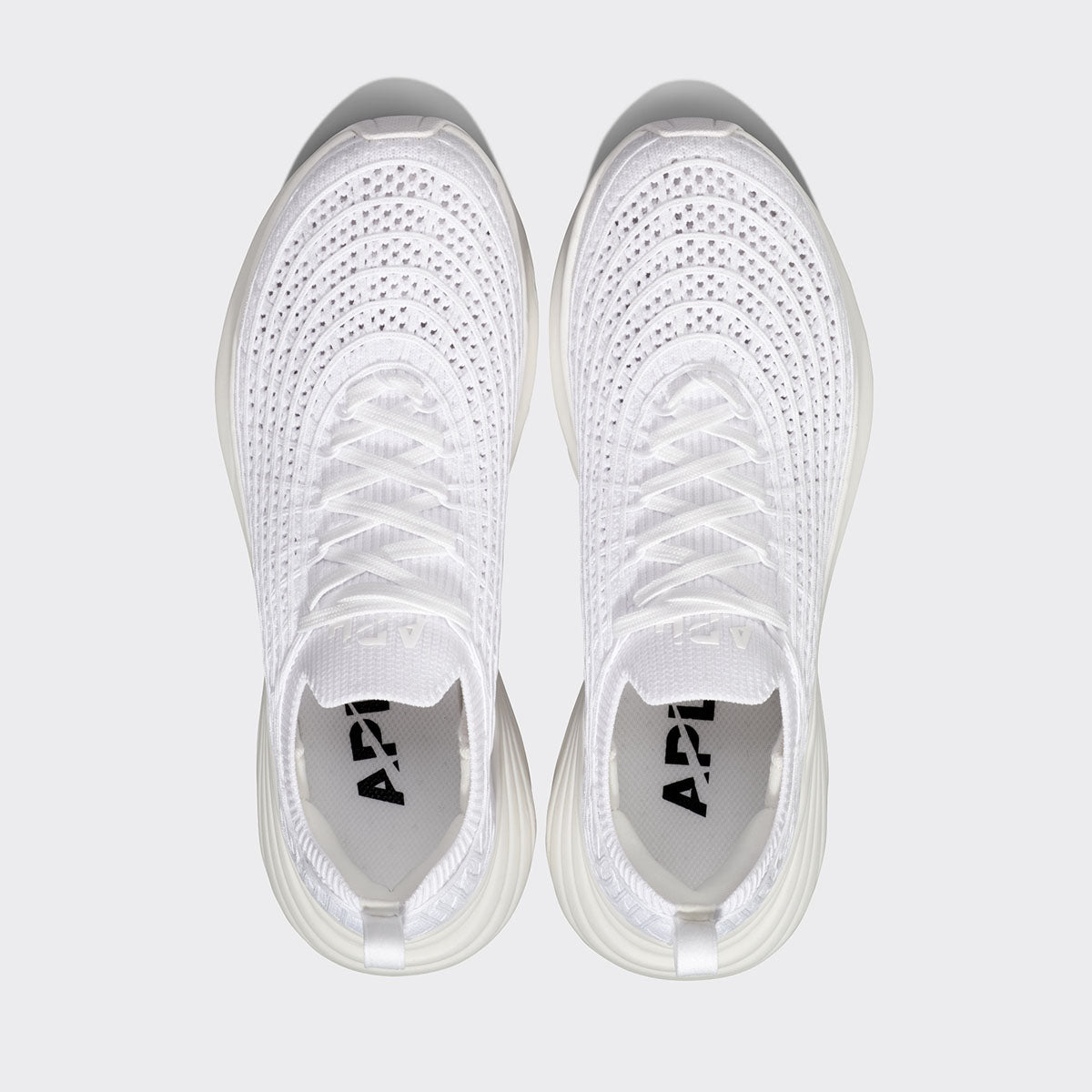 Men's TechLoom Zipline White / White view 5