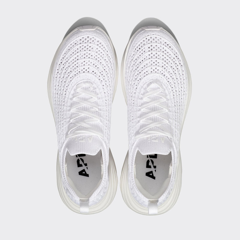 Women's TechLoom Zipline White / White view 5